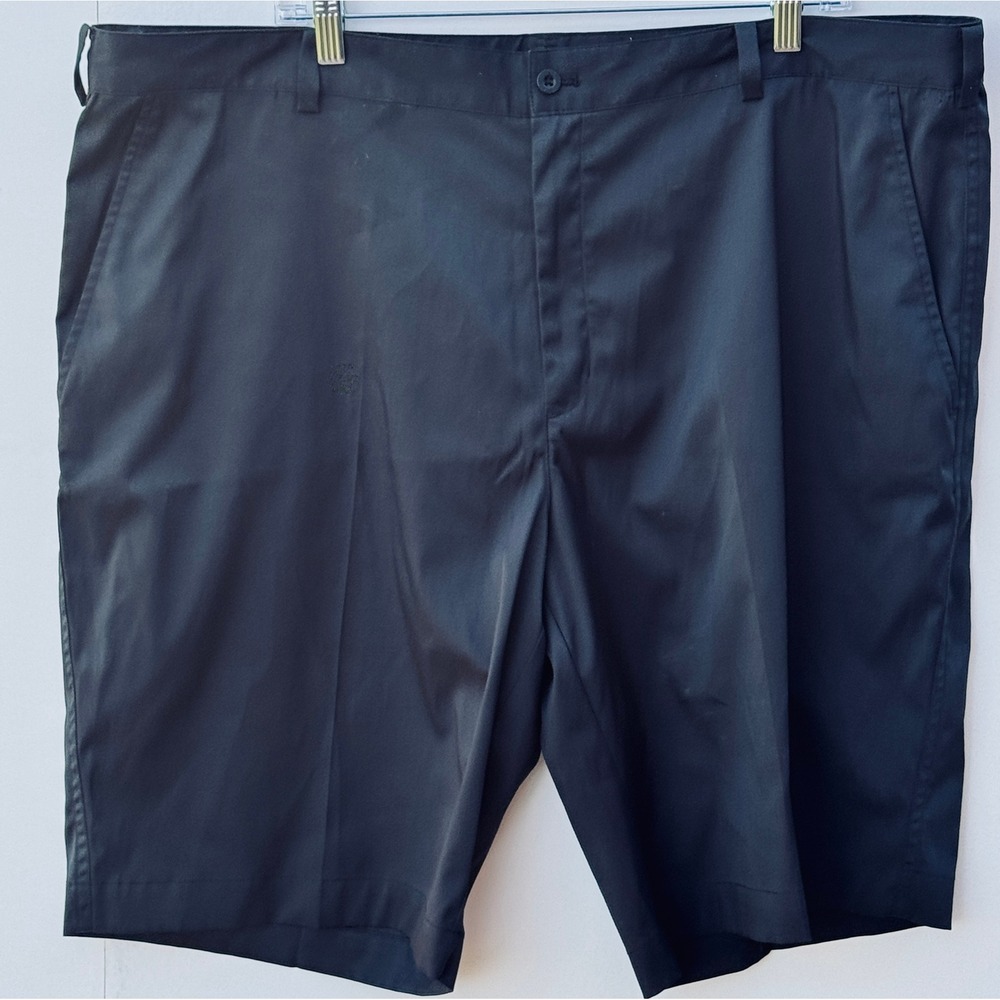 Nike Golf Dri-FIT Shorts Mens 42 Black Performance Flat Front 551808-010